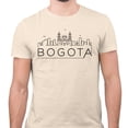 thumbnail image 2 of Skyline Bogota Colombia Shirt Unisex 2X-Large Natural, 2 of 5