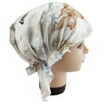 thumbnail image 4 of MEGICOT 100% Mulberry Silk Sleep Cap with Elastic Cord, Hair Care Bonnet for Shower Makeup Doing Housework, 4 of 10