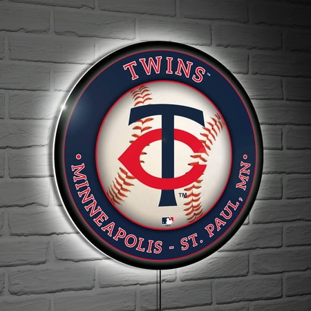 Minnesota Twins LED XL Round Wall D-cor