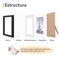 thumbnail image 2 of Marcos Decorativos Para Fotos,Portaretratos Negros Para 12x16" (30x41cm) O 16x24" (41x61cm),De Pared Y Escritorio,Decoraci&oacute;n Del Hogar Y Regalo, 2 of 9