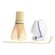 thumbnail image 2 of Juego de té japonés de 3 piezas que incluye batidor de bambú para matcha, cuchara de té tradicional y utensilios para el té. E Azul Blanco, 2 of 9