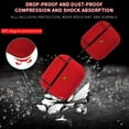 thumbnail image 2 of Nylon Case Cover for Airpods 3 Protective Headphone Cover with Keychain Solid Color Cover for Teen Kids, 2 of 8