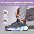thumbnail image 3 of FitVille Wide Womens Running Shoes for Walking, Trekking & Sport, Wide Toe & High-Instep Design, 3 of 6