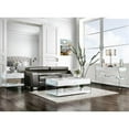 thumbnail image 4 of Bowery Hill Contemporary Wood Storage Console Table in White, 4 of 7