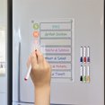 thumbnail image 4 of EastVita Magnetic Acrylic Calendar Anti Slip Scratch Resistant Monthly Weekly Planner Perfect for Planning Scheduling Your Daily Montly Life, 4 of 7