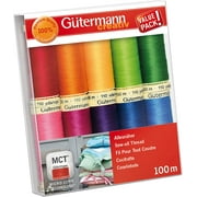 Gutermann Bright Colors 100m Sew-All Thread Set- 10 Spools, 734006-3