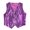 Purple, variant on ZTGD Boys Girls Sequined Vest Waistcoat Hip-hop Dance Party Street Show Costume