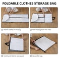 thumbnail image 2 of Yeacher 2 Pcs Housse de Robe de Mariée Robe Vêtement Vêtements Sac de Rangement Pliable Anti-Humidité Antipoussière Lavable, 2 of 8