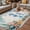 Red Blue, variant on Seahorse Coastal Outdoor Rug for Patio/Deck/Porch, Non-Slip Large Area Rug 5 x 7 Ft, Summer Nautical Starfish Coral Brown Anchor Indoor Outdoor Rugs Washable Area Rugs, Camping Rug Carpet Runner