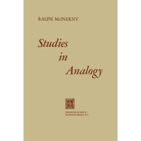 Studies in Analogy, (Paperback)