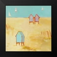 thumbnail image 2 of Adams, Phyllis 12x12 Black Modern Framed Museum Art Print Titled - Cabanas, 2 of 5