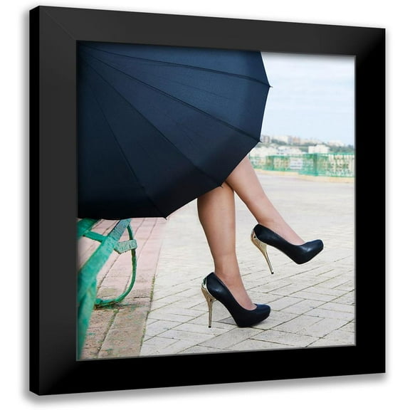 Apanaviciene, Renata 12x13 Black Modern Framed Museum Art Print Titled - Coffee Break