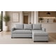 thumbnail image 1 of Sala Esquinera Modular El Bazar Store Vancouver Gris plata 175x130 cm Sofa Lado derecho ó izquierdo Económica, Tela Lino, 1 of 7
