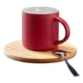 thumbnail image 5 of Paquete con 15 piezas de Taza de cerámica mate con interior blanco rojo 9.4 x 9, 5 of 5