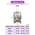 thumbnail image 5 of Welcome Spring Fairy Bulldog in Flower Meadow Travel Luggage Cover Dog Lover Gifts Idea Suitcase Dust Protective Decor - 13002, 5 of 5