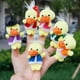 thumbnail image 3 of 6 uds. De marionetas de dedo de patos de peluche bonitos, marionetas de mano de animales de dibujos animados para niños, 3 of 7