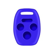 Honda 2005 to 2006 CR-V Blue Rubber Silicone Key Fob Remote Cover