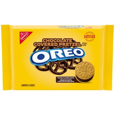 OREO Chocolate Covered Pretzel Sandwich Cookies, Limited Edition, 10.68 oz