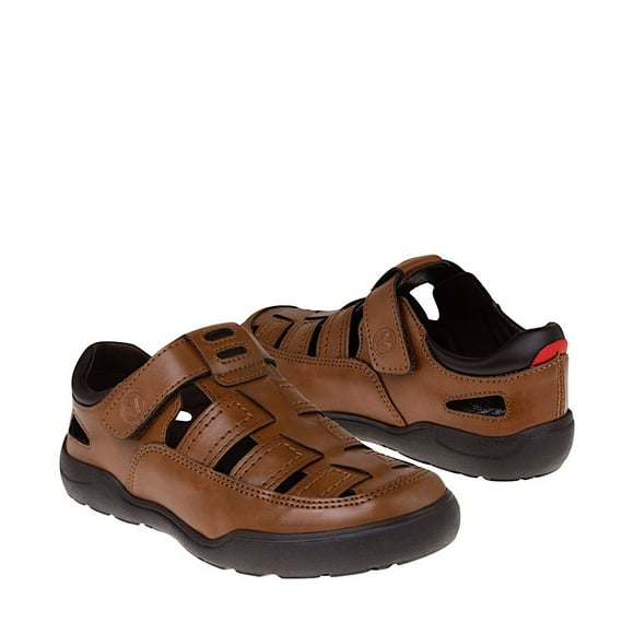 Huaraches para Niño Yuyin 21100 Simipiel Café