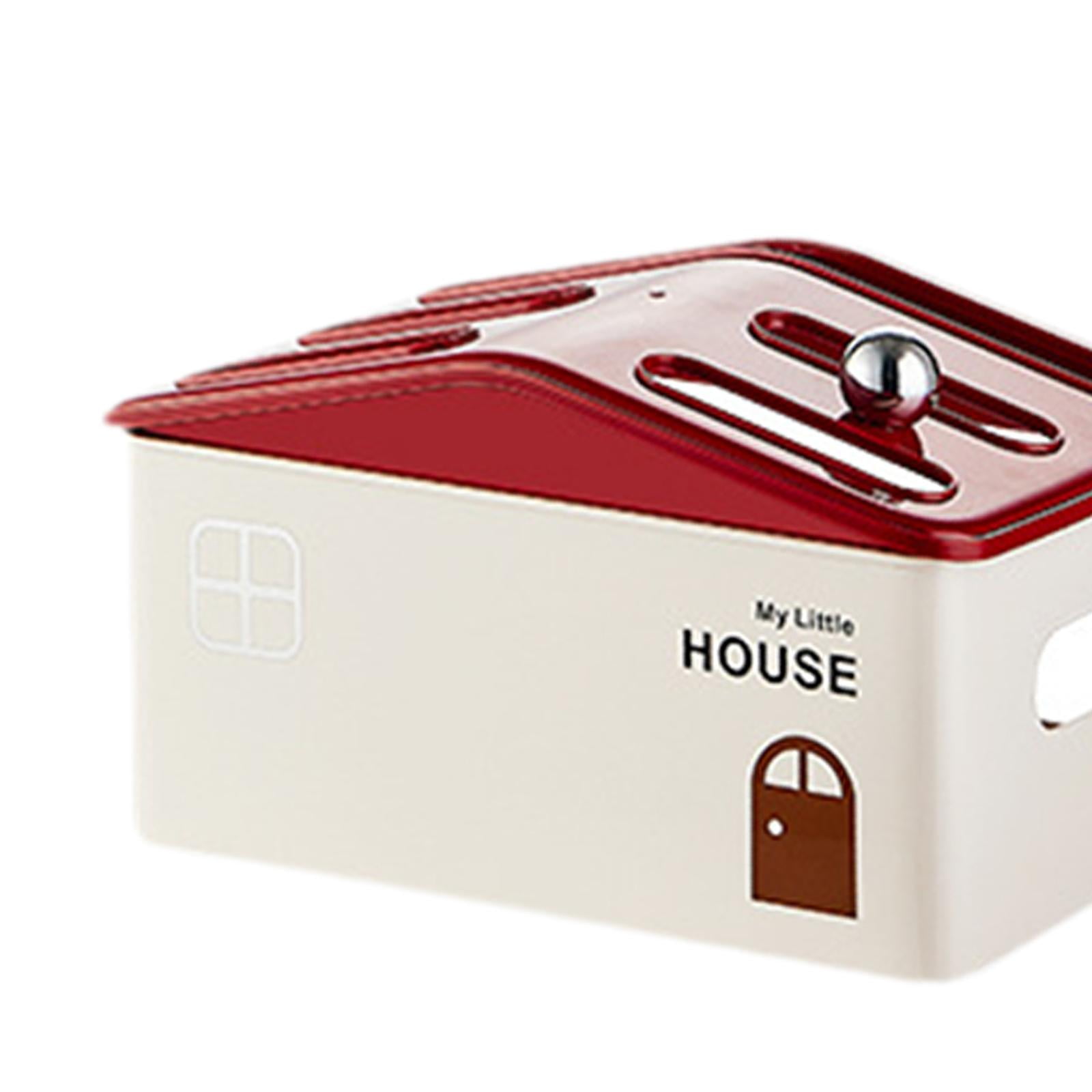 Fiocias Durable Router Storage Box Cord Organizer Cable Management Rack Modern Dustproof Single Layer