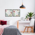 thumbnail image 2 of Stupell Industries Farmhouse Uplifting Floral Quotes Black 2pc Framed Giclee Art Set, 17 x 17 each, by Nan, 2 of 7