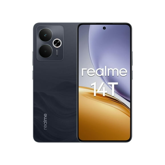 Telefono Celular Realme 14T 5G Dual SIM 8GB RAM + 256GB de almacenamiento Negro