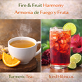 thumbnail image 2 of Turmeric, Ginger & Cinnamon Herbal Tea + Hibiscus (Jamaica) Tea Combo – 100 Tea Bags (2 Packs of 50) – Caffeine-Free Botanical Infusions – Warm Spiced Blend & Tart Refreshing Tea – 100% Natural, 2 of 7