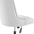 thumbnail image 6 of Modway Empower Channel Tufted Vegan Leather Office Chair in Black White, 6 of 7