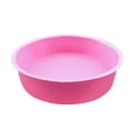 thumbnail image 4 of Cateissary Molde para pasteles de panadería, molde de silicona resistente a altas temperaturas antiadherente, herramienta para hornear Utensilios de cocina Rosa 8 pulgadas, 4 of 6