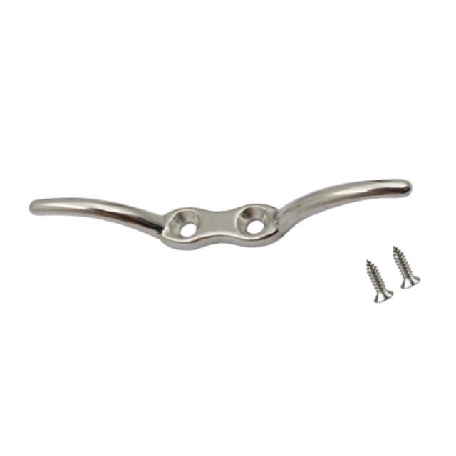 Xingzhi 2PCS Flagpole Cleat Hook Professional Rope Hooks Multipurpose Stainless Steel Rustproof Flagpole Accessories Boat Placement Part 6 Inch