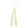 thumbnail image 3 of Unique Bargains 1 Pc Headband Faux Pearl Satin Hair Accessories for Women Beige, 3 of 5
