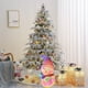 thumbnail image 5 of Adornos navideños, regalos navideños, luces navideñas, muñeco de nieve, cadena de luces USB con decoración luminosa de colores, ideal para el jardín, patio, interior y exterior., 5 of 7