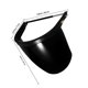 thumbnail image 2 of SWETRACE Protector Facial Reusable Negro Con Ajuste Ajustable Para Uso En Soldadura Y Laboratorio, 2 of 8