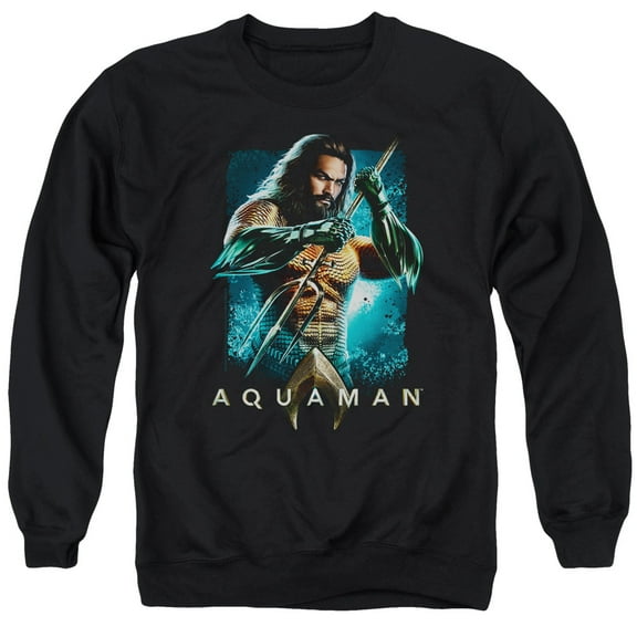 Aquaman Movie - Trident - Crewneck Sweatshirt - Large