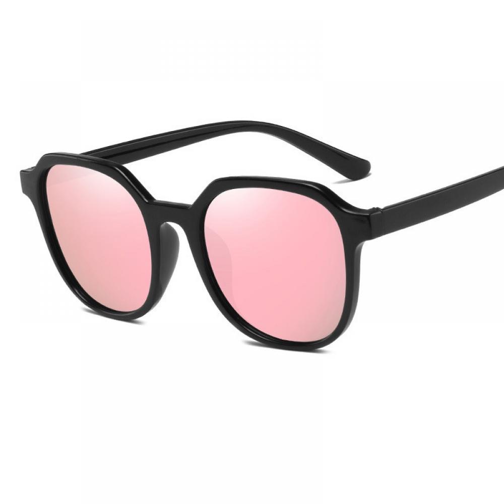 Sunglasses for Women Classic Square Polarized Sunglasses UV400 Mirrored Glasses Oversized Vintage Shades - image 1 of 1