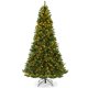 thumbnail image 3 of Árbol de Navidad artificial de 240 cm Costway 1498 puntas de ramas de PVC 880 luces LED color blanco cálido, 3 of 5