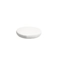 thumbnail image 1 of Housse pour Coussins d'Ottoman Ronds 6 Pouces d'Épaisseur en Blanc Voile, 1 of 3