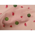 thumbnail image 4 of oneOone Cotton Poplin Fabric Watermelon Fruit Print Sewing Fabric BTY 56 Inch Wide, 4 of 4