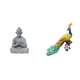 thumbnail image 1 of Estatua de mono,Estatua de Buda Mono para Interiores y Exteriores Budista,Estatua del pavo real,Estatua de pavo real,adorno de escritorio creativo y divertido,Escultura decorativa de pavo real, 1 of 8