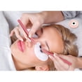 thumbnail image 4 of 2 Pièces Extensions de Cils en Pierre de Jade Rondes Palette de Cils Adhésifs en Pierre de Jade (Rose), 4 of 4