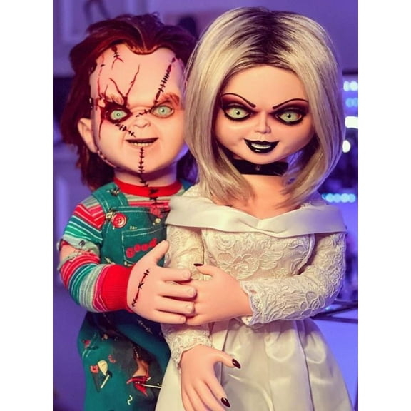 Chucky Diamond Painting Kits for Adults and Kids Full Drill Round Rhinestone Paint with Diamonds Cross Stitch Embroidery Art Diamond Art (12X16 Inch)
