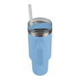 thumbnail image 5 of (3 pack) Ozark Trail 40oz Stainless Steel Tumbler, Light Blue, 5 of 8