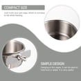 thumbnail image 4 of LHX 2 Sets Parrot Feed Cup Stainless Bird Feeder Bird Food Bowl Cage Parrot Trough, 4 of 8