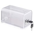 thumbnail image 2 of Polmart Clear Suggestion/Business Card/Drawing Box with Lock, 2 of 5