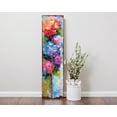 thumbnail image 2 of TX USA 36in Spring Hydrangeas Porch Sign  Oil Paint Style Floral Home Decor  Perfect for Living Room, Entryway, Mantle, Porch UV Print, 2 of 5