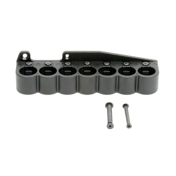 PROMAG REMINGTON 870 7 ROUND SHELL HOLDER BLACK ALUMINUM/POLYMER