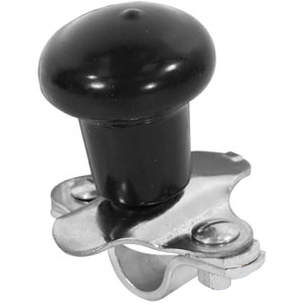 Steering Wheel Spinner Knob - Black Universal Fit for Tractors Forklifts & Lawn Mowers - Aftermarket Replacement 5A6BL