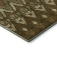 thumbnail image 4 of Addison Rugs Mayfield Washable Transitional Southwest Brown Rectangle Rug, 10' x 14', 4 of 6