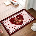 thumbnail image 7 of JilgTeok Valentine'S Day Kitchen Rugs Non-Slip Absorbent Home Kitchen Rugs and Door Mats Love Heart Decorative Kitchen Floor Mat,Cheerful for Everyone, 7 of 7