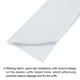 thumbnail image 4 of Uxcell 1 Par de Puños Elásticos con Ribete, 31.5" x 1.4" Puño de Tejido de Algodón para Costura DIY, Blanco, 4 of 6